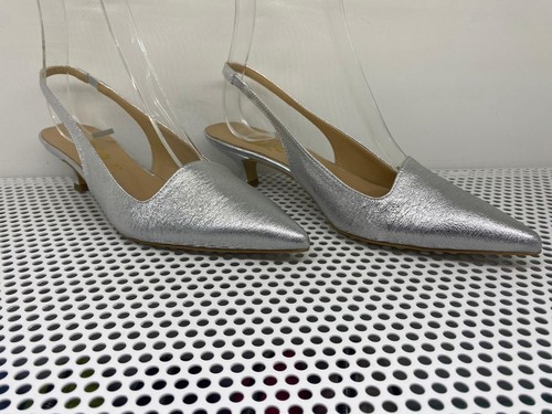 Scarpe donna slingback argento - scarpe,