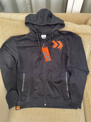Felpa con cappuccio ktm - felpa, nera