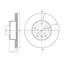 Disco Freno Metelli 23-0870C