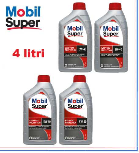 Olio motore mobil 5w40 - mobil, total