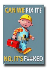 CAN WE FIX IT? NO IT'S F##KED