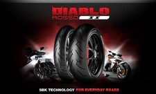 Pneumatici Moto Pirelli Diablo Rosso 2 II Nuovi Coppia Gomme 120 + 180