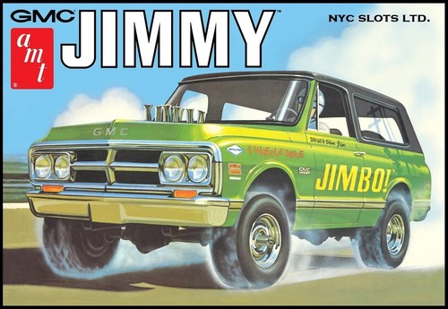 Amt1219 model kit 1972 gmc - kit,