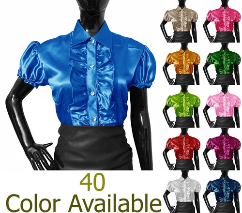 Camicia donna raso manica