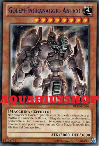 Golem ingranaggio - yu-gi-oh,