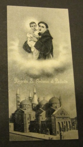 Canivet santino holy card - santino,