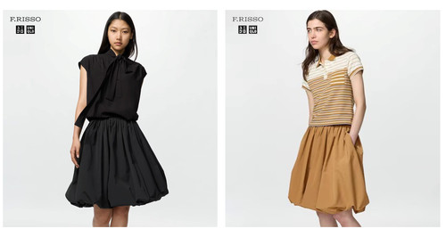 Gonna midi uniqlo risso - gonna, f.risso