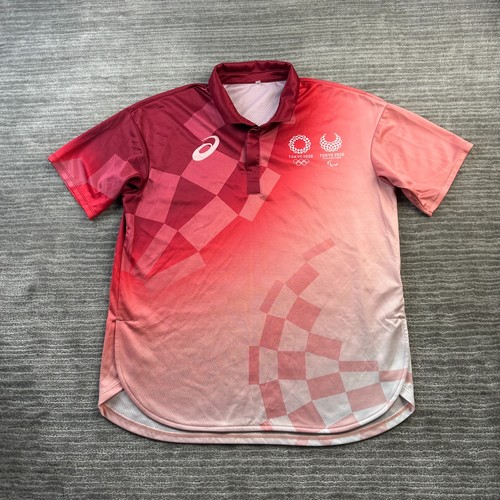 Polo asics uomo grande rossa - asics,