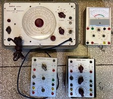 LOTTO SCUOLA RADIO ELETTRA. OSCILLATORE 412, TESTER,2 PROVACIRCUITI.Da Rivedere.