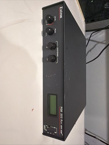Extron rgb 203 - rxi, interfaccia