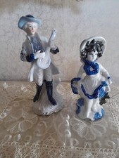 2 statuette vintage in
