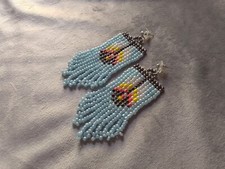 Orecchini Frange Fatti A Mano