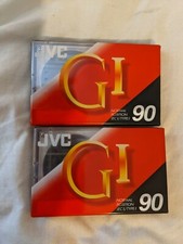 JVC x2 Cassette Tapes - GI 90