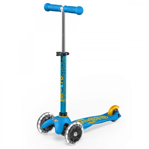 Monopattino deluxe led blu - monopattino,