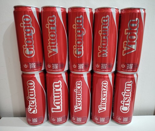 Coca cola lattine nomi - cola,