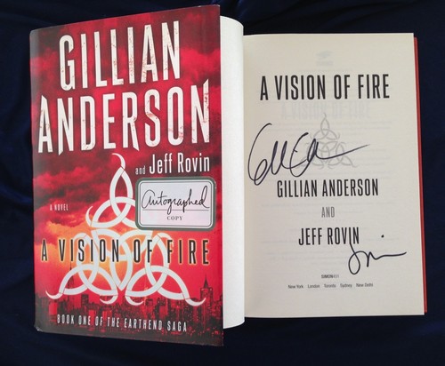 Libro firmato gillian anderson - firmato,