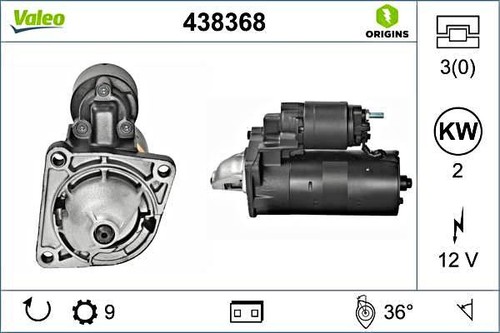 Motorino avviamento valeo - motorino, di