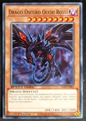 Drago oscuro occhi - occhi, rossi