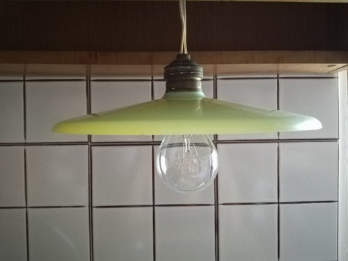 Vecchio lampadario punto luce - lampadario/punto,