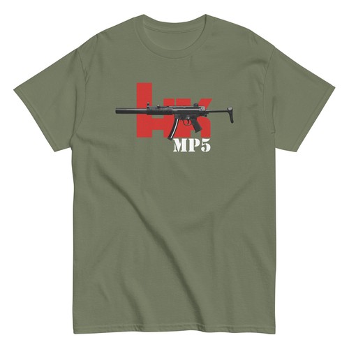 Maglietta mp5 gun firearm - gun,