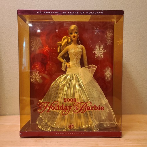 2008 holiday barbie bambola - holiday,