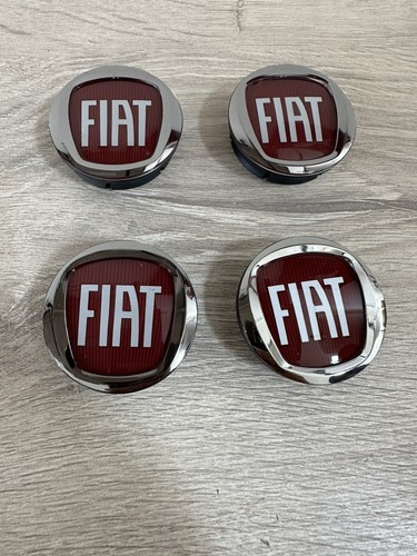 Set coprimozzi fiat rossi - 4,