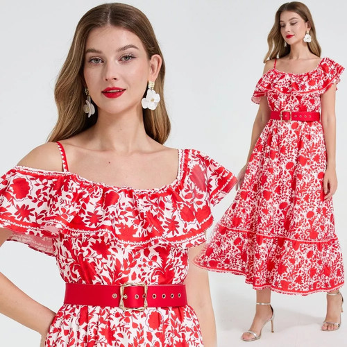 Vestito lungo donna - vestito,