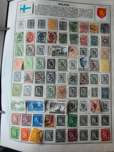 Francobolli esteri finlandia - esteri,