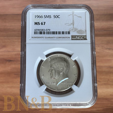 1966 SMS Kennedy mezzo dollaro