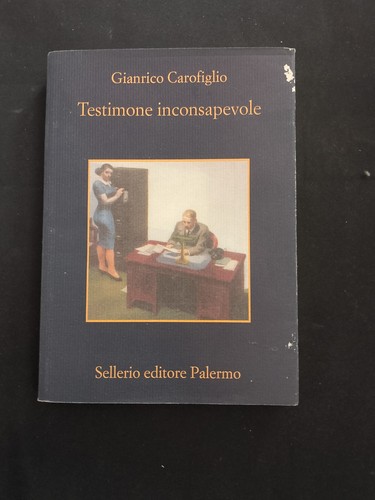 Carofiglio testimone - carofiglio,