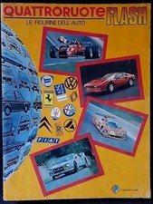 Album Quattroruote Le Figurine Auto Edizioni Flash 1983