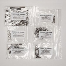 SUZUKI VL 250 INTRUDER 2000-2016 Kit n°3 vis BTR inox carter VL250