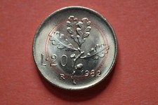 ITALIA 20 LIRE CON DIFETTO DI