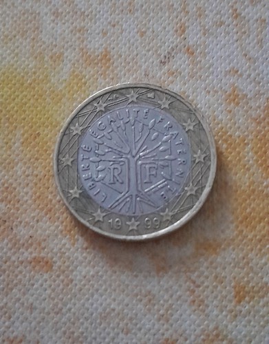 Moneta euro francia - moneta,
