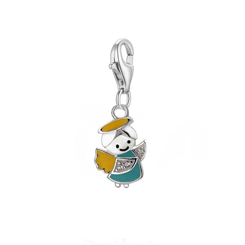Charm ciondolo angelo argento - angelo,,