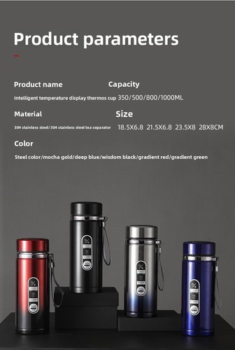 Borraccia thermos acciaio - borraccia, in