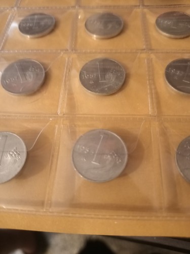 Lira repubblica italiana fdc - lira,