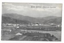 CARTOLINA RONCO SCRIVIA PANORAMA SUPERIORE  ED. G. MARTIGNONE BUSALLA 1908  FP V