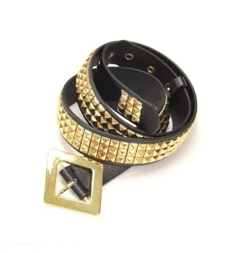Cintura piramide borchiata oro - cintura,