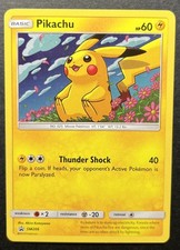Pokemon Pikachu Holo SM206 ENG