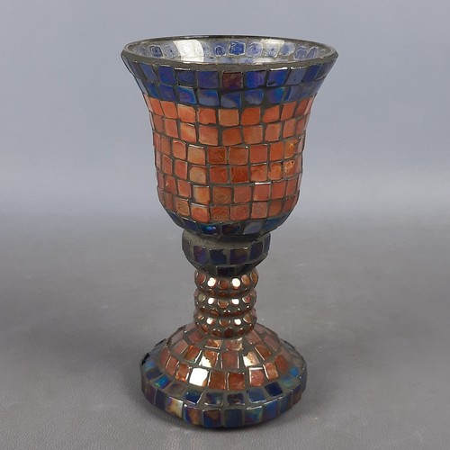 Vaso vetro coppa con vetri - coppa,