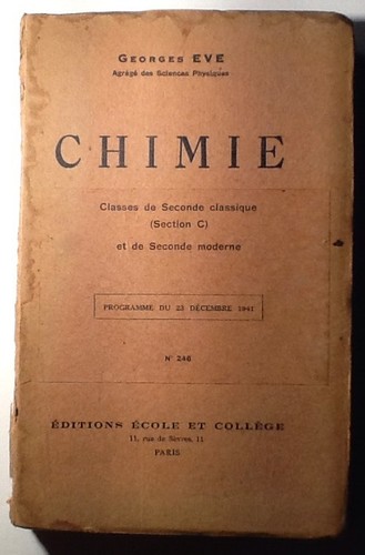 Georges eve chimica 1941 - eve,