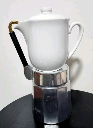Caffettiera con bricco - con, in