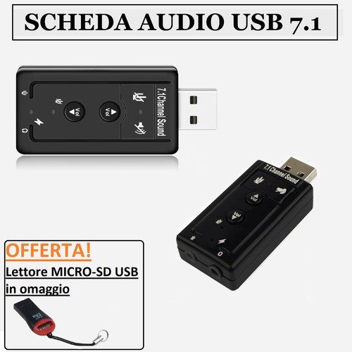 Scheda audio adattatore - audio,
