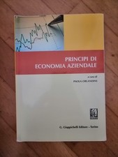 PRINCIPI DI ECONOMIA AZIENDALE ORLANDINI PAOLA GIAPPICHELLI EDITORE 2014