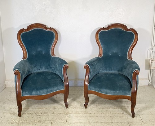 Antica coppia poltrona primi - antica,