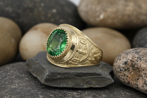 Anello collegio oro massiccio - anello,