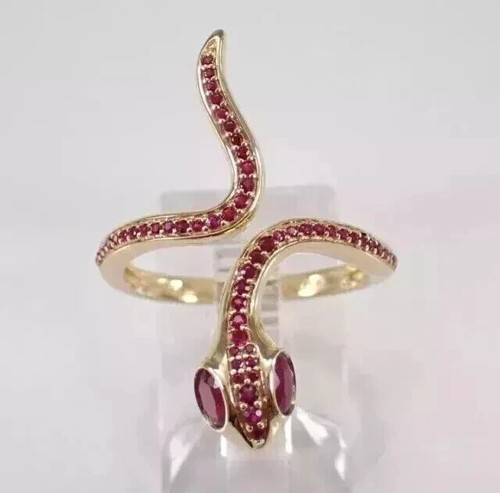 Anello donna serpente - , taglio