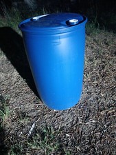 fusto 208 Lt Vuoto Con Tappi A Vite,Rinforzo In Acciaio Nella Parte Superiore 