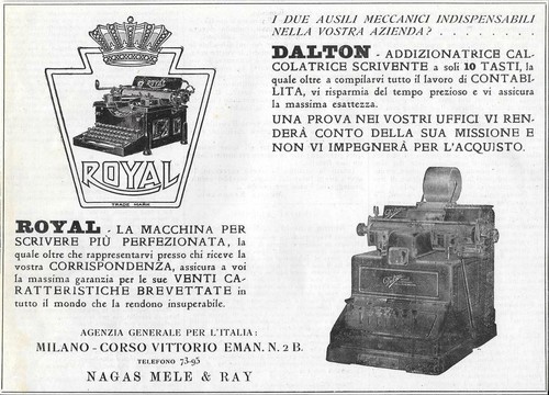 Royal macchina scrivere - royal, da
